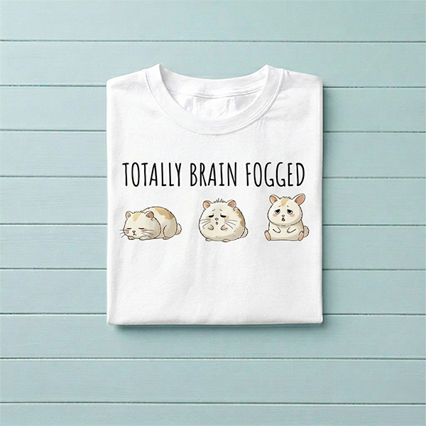 Totally Brainfogged Hamsters Cute T-Shirt